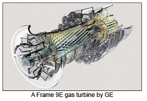 GE gas turbine