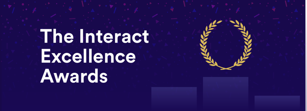 Interact Excellence Awards banner